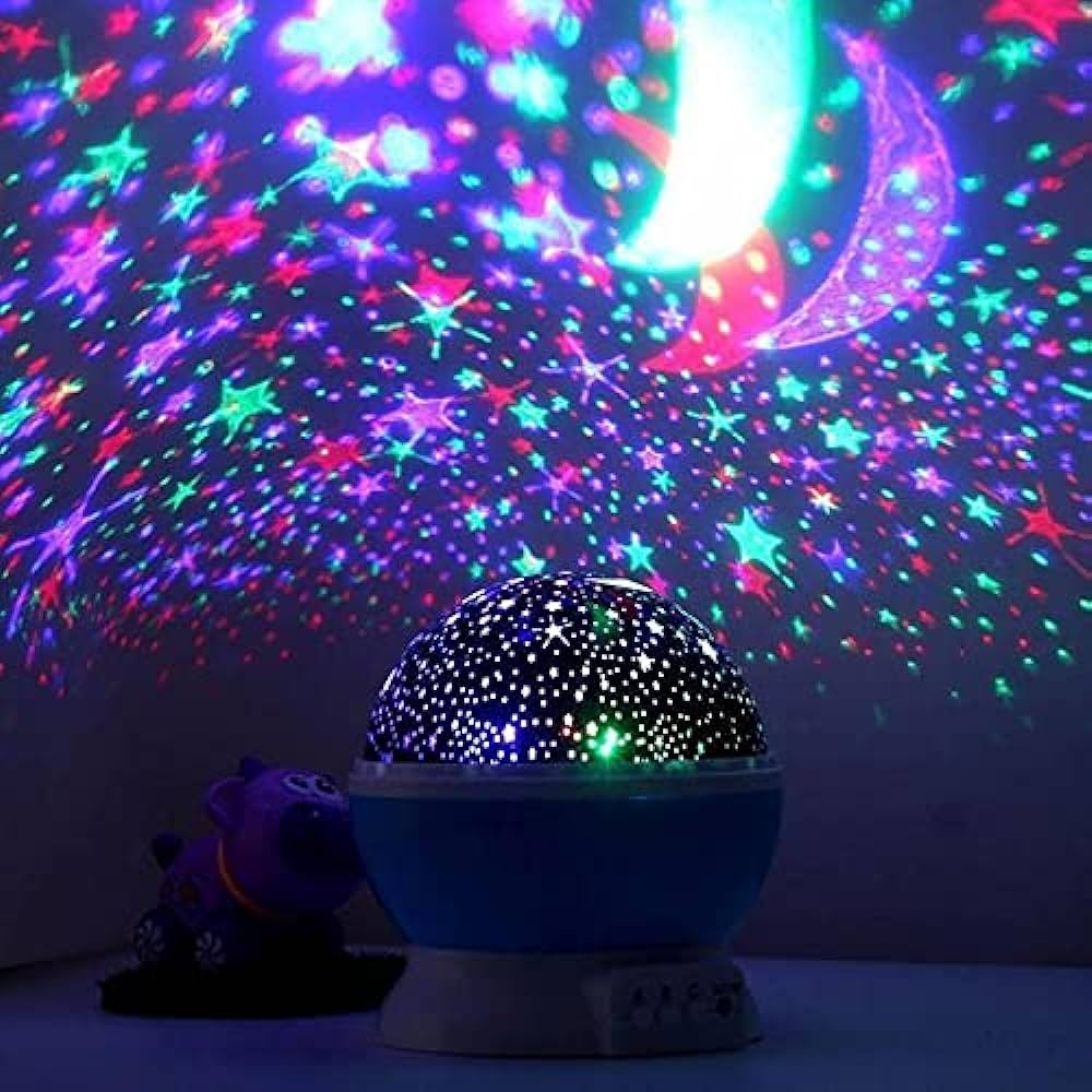 Star 360 Degree Rotation Lamp Projector